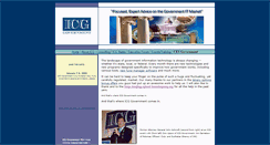 Desktop Screenshot of icggov.com